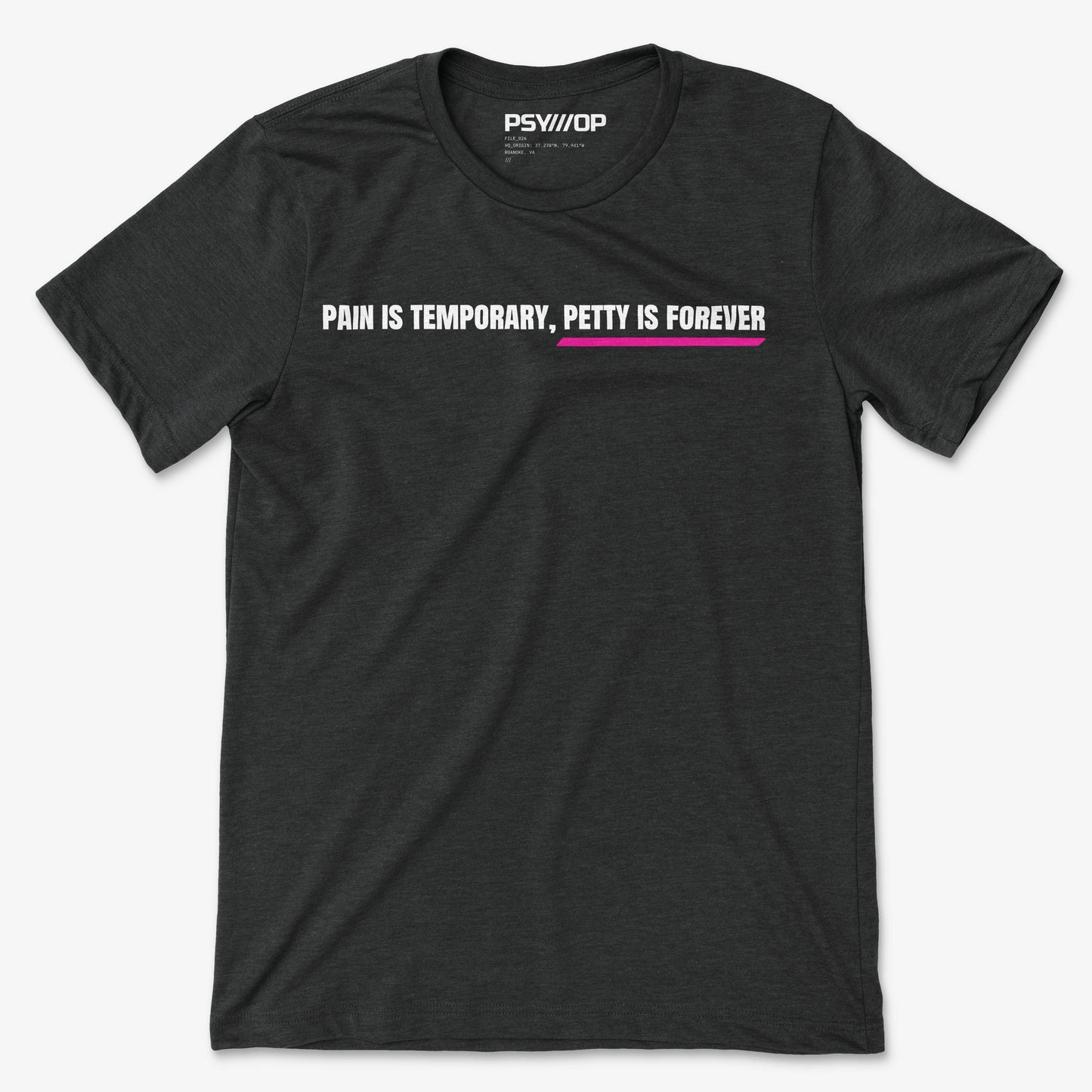 Pain Is Temporary, Petty Is Forever