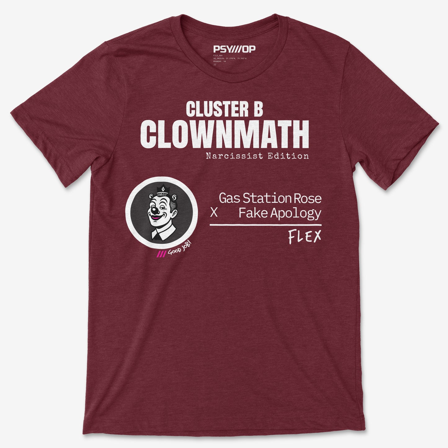 Narcissist Clown Math