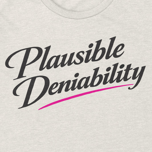 Plausible Deniability