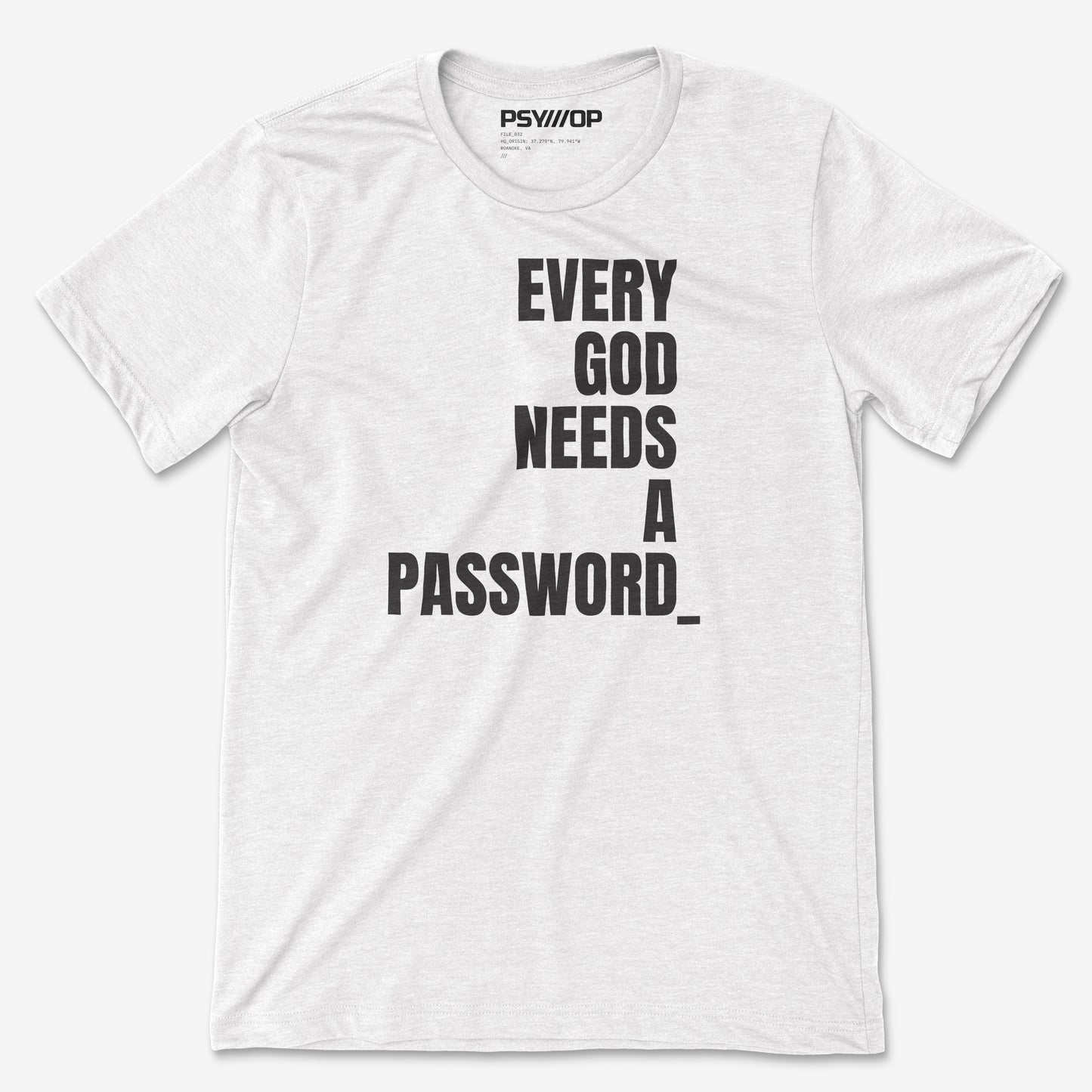 Every God Needs A Password